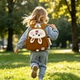 thumbnail image 3 of Cute Cartoon Animal Shaped Lightweight Water Resistant Backpack, Small Portable Travel Daypack with Side Pockets for Outdoor Daily Outing, 3 of 3