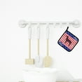 thumbnail image 3 of Carolines Treasures BB3301PTHD AUSA Patriotic merican Water Spaniel Pair of Pot Holders , 7.5HX7.5W, multicolor, 3 of 3