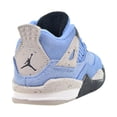 thumbnail image 3 of Jordan 4 Retro "UNC" (TD) Toddlers' Shoes University Blue-Black bq7670-400, 3 of 6