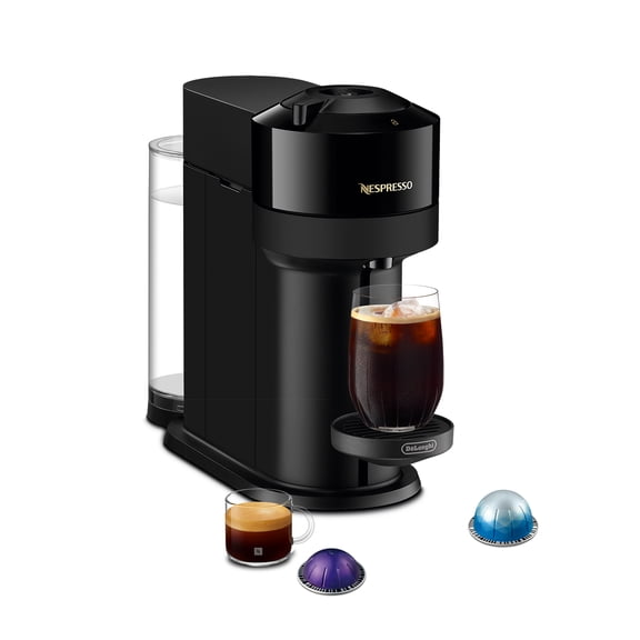 Nespresso New Vertuo Next 19-Bar, 1-Cup Black Espresso Machine
