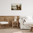 thumbnail image 4 of Stupell Industries Coastal Retriever Dog & Pond White Framed Giclee Art, 24 x 16, by Petals Prints Design, 4 of 8