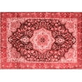 thumbnail image 1 of Ahgly Company Indoor Rectangle Medallion Red Traditional Area Rugs, 8' x 12', 1 of 4