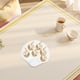 thumbnail image 5 of Platos con forma de concha, platos llanos impregnables, juego de 1, 7.1x7.5, platos de plástico aptos para lavavajillas y microondas, reutilizables y ligeros para un fácil manejo, ideales, 5 of 8