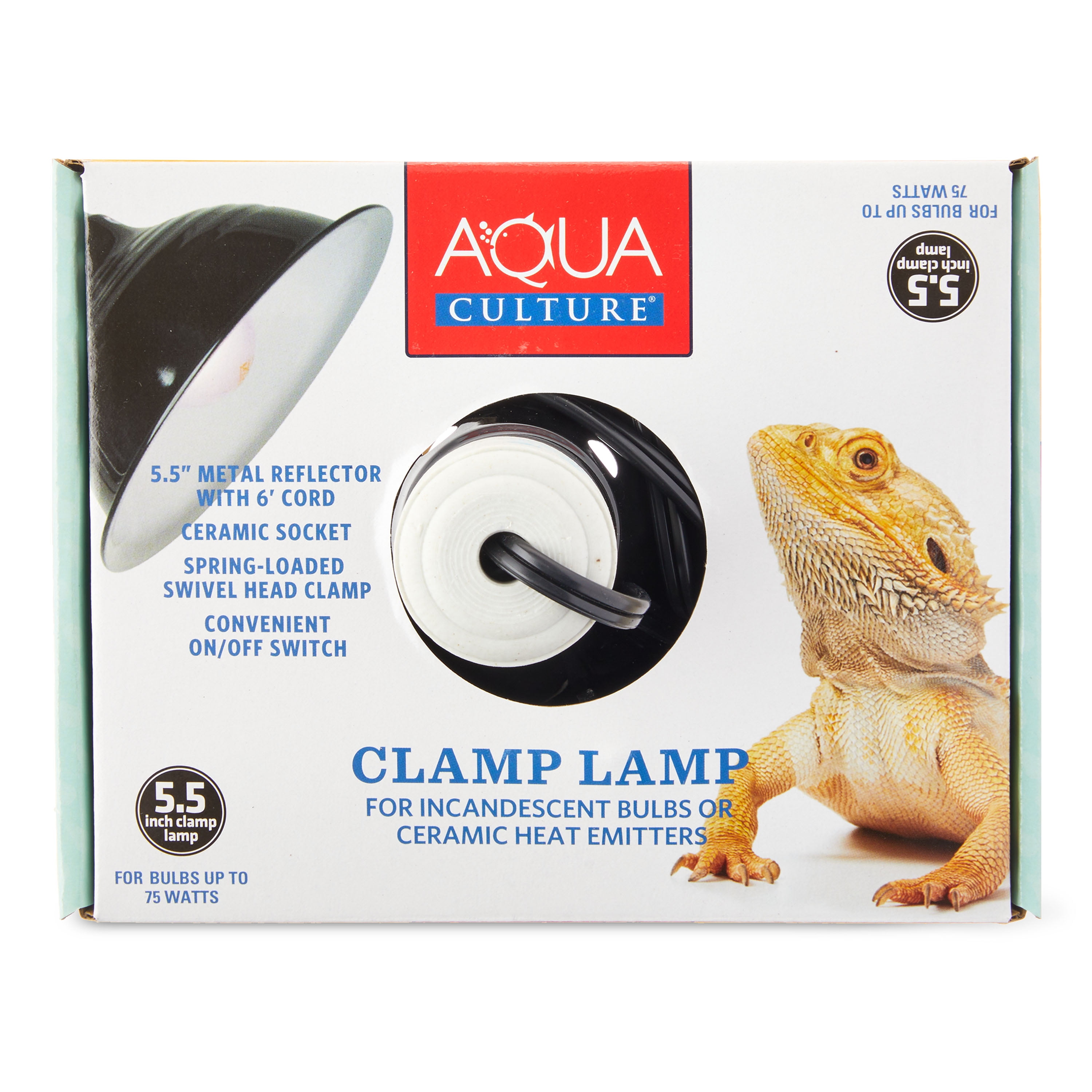 Aqua Culture 5.5" Clamp Lamp
