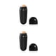 thumbnail image 4 of Jumpingount Rodillo absorbente de aceite facial ABS, removedor lavable portátil, herramienta de limpieza Facial para maquillaje de citas para viajes al aire Negro 2piezas Jumpingount CBP213489, 4 of 6