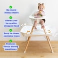 thumbnail image 3 of Food Catcher Catchy compatible con la trona Lalo The Chair, 3 of 5