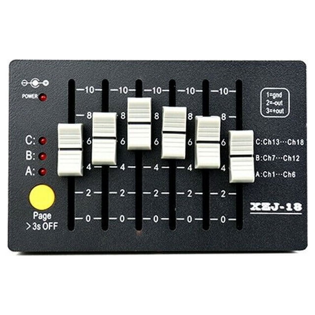 Mini Contrôleur de Pile DMx Lavage de Scène par Lumière Effet de Scène Recharge DJConsole