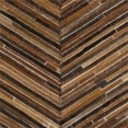 thumbnail image 3 of Surya Zander ZND-005 20x20" Square Rustic Leather Pillow Kit in Brown, 3 of 3