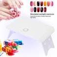 thumbnail image 3 of Lamp 24W Portable Foldable USB LED  Nail Lamp Gel Nail Polish Dryer Nail Art Machine, 3 of 8