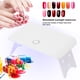 thumbnail image 5 of Nail Art Machine 24W Portable Foldable USB LED UV Nail Lamp Gel Nail Polish Dryer Nail Art MachineWhite ANGGREK No, 5 of 7