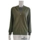 thumbnail image 3 of Suéter con capucha para mujer, chaqueta de punto informal, sudadera con capucha y cremallera, 3 of 4