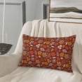 thumbnail image 5 of Zufioo Autumn Forest3 Print Double-sided Plush Pillow Cover,Decorative Pillow Protector without Pillow Core, Suitable for Sofa, Bedroom, Car-14"x20", 5 of 6