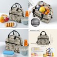 thumbnail image 5 of HUISEFOR Fish Camo Bow School Backpack Set for Girls Boys, 17 Inch Flap Backpack School Bag with Lunch Bag, Pencil Case and Water Bottle Holder for Preschool Elementary Bookbag Set, 5 of 7