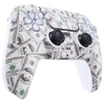 thumbnail image 6 of eXtremeRate Redesigned Front Shell Touchpad , The $100 Cash Money Replacement Faceplate Custom Touch Pad Cover for ps5 Controller BDM-010 020 030 040 050, 6 of 6