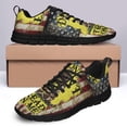 thumbnail image 4 of Don’t Tread On Me American Flag Libertarian Gadsden Running Shoes Sneakers Mesh Black Size 5, 4 of 5