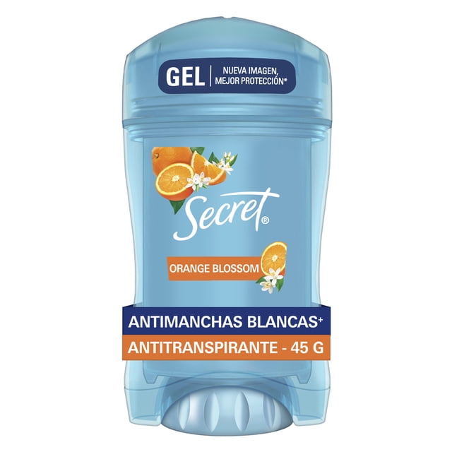 Antitranspirante Secret Gel Invisible Orange Blossom 45g