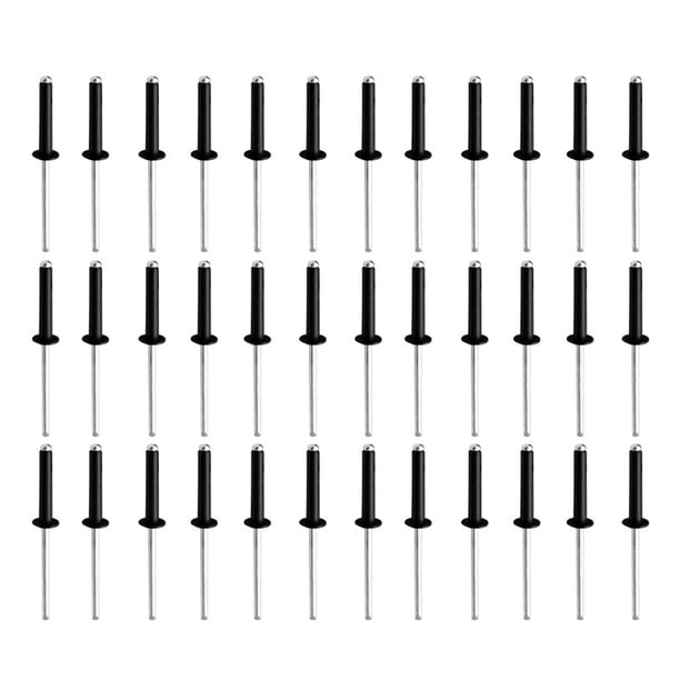 Remaches Ciegos de Extremo Abierto de Aluminio 36x M5 Hardware para Clavos de Sujeción - Elija El Tamaño M5x25