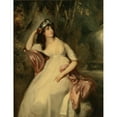 thumbnail image 3 of Sir Thomas Lawrence 19x24 Black Modern Framed Museum Art Print Titled - Portrait of Sally Siddons (1775-1803), 3 of 5
