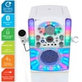 Singing Machine SML625BTW Bluetooth CD+G Karaoke System