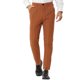 thumbnail image 1 of Lars Amadeus Pantalones de vestir a rayas para hombre, ajustados, con frente plano, de negocios, con bolsillos marrón S, 1 of 6
