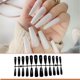 thumbnail image 5 of Seitruly 24 piezas de barniz para uñas postizas, cubierta completa Extra larga, puntas de uñas artificiales, suministros de manicura, accesorios para Arte de uñas negro Seitruly CE012051-02, 5 of 6