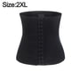 thumbnail image 2 of Verano Mujeres Embarazadas Recuperación Posparto Cinturón Abdominal Entrenador De Cintura Envoltura Abdominal Pélvica (Negro),XXL, 2 of 5