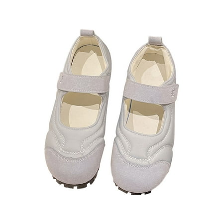 

Colisha Ladies Casual Shoes Comfort Mary Jane Ankle Strap Flats Womens Fashion Sneakers Round Toe Pumps Blue 5.5