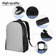thumbnail image 4 of American Ice Hockey 17 Inch Lightweight Packable DaypackLarge Capacity Backpack Unisex 17 in, 4 of 7