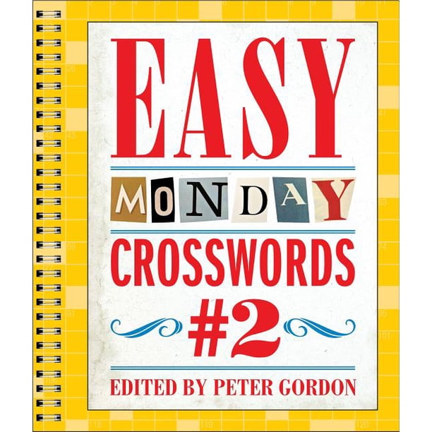 Easy Monday Crosswords #2 (Paperback) - Walmart.com - Walmart.com
