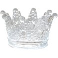 thumbnail image 1 of Cenicero de corona de cristal, bandeja de ceniza para fumar de escritorio creativa decoración de la oficina en el hogar (vidrio de cristal transparente) Fokelyi WRMH-1156, 1 of 4