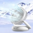 thumbnail image 4 of EGNMCR Fan, Ceiling Fan, Desk Fan, Portable Fan Multifunctional Night Light Folding Fan Desktop Air Circulator For Home Dorm Or Office Desktop Or Wall Mounted Portable Portable Misting Fan, 4 of 6