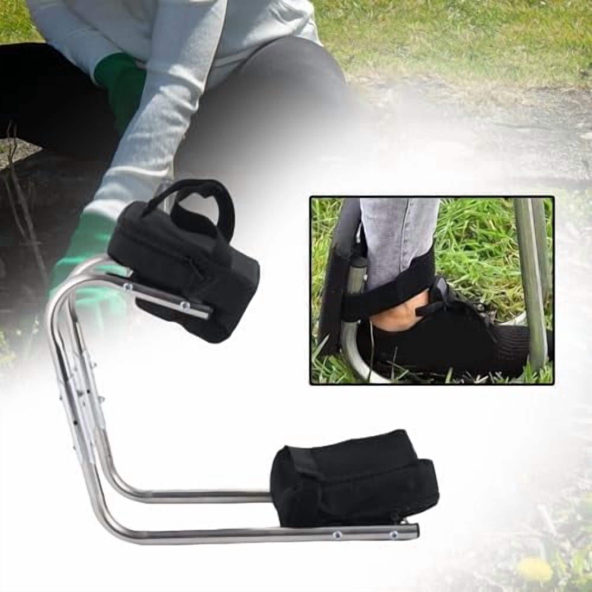 Knee Pad Knee Seat for Garden Comfortable Adjustable Agricultural Compact Farm Work Sturdy Sturdy Kneeling Mat Portable