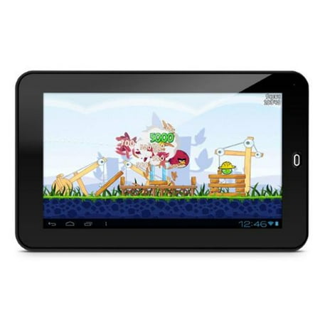 Refurbished Ematic 7" Google Android 4.0 Eglide 4 HD Responsive Touch 4GB WiFi Black Tablet