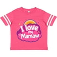 thumbnail image 3 of Inktastic I Love My Mamaw Grandchild Girls Toddler T-Shirt, 3 of 5