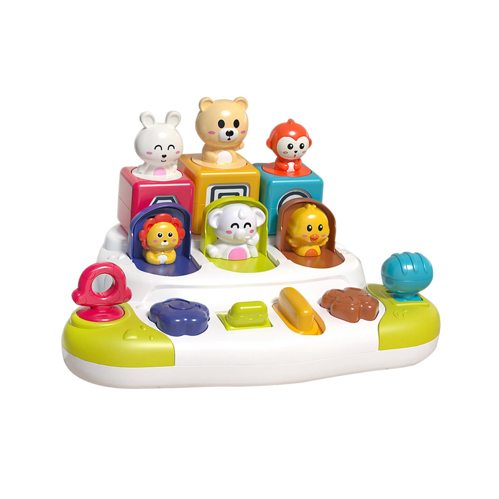 Boîte De Commutation Jouets Éducatifs - Tri Couleurs Animaux - Jeu Cause à Effet Pour Enfants