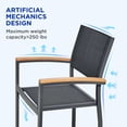 thumbnail image 3 of HIGOLD Heck Extendable Teak Outdoor Dining Set for 8/12 Person, Aluminum, by  FSC Teak - 8 Seaters, 3 of 5