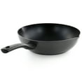 thumbnail image 2 of Oster 4.1 Quart Aluminum Nonstick Wok in Black, 2 of 4