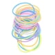 thumbnail image 1 of 24 pulseras de gelatina de silicona luminiscentes, pulsera de silicona Multicolor elástica suave y Flexible para niñas y mujeres, 1 of 12