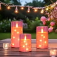 thumbnail image 6 of Aignis 12pcs Flameless LED Candles Battery Operated with 10-Key Remote Timer, Outdoor Indoor Waterproof Electric Lights, Warm Flickering Glow for Cozy & Romantic Home/Wedding/Holiday Décor, 6 of 10
