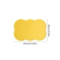 thumbnail image 3 of Pet Placemat for Dog and Cat, Anti-Slip Waterproof Dogs Feeding Mat Prevent Food and Water Overflow, Bowl Mats Suitable for Small Pets, 3 of 6