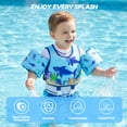thumbnail image 6 of Koorium 3-in-1 Toddler Swim Vest Life Jacket for Kids,Pool Floaties Jacket 33-66lbs, Toddler Anti-Chafe Remove Arm Floats Swim Jacket with Water Wings for Boys Girls Child, 6 of 9