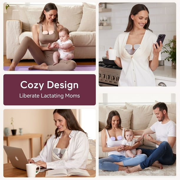 Momcozy S9 Pro Hands Free Breast Pump, Wearable Electric Breast Pump 24mm
