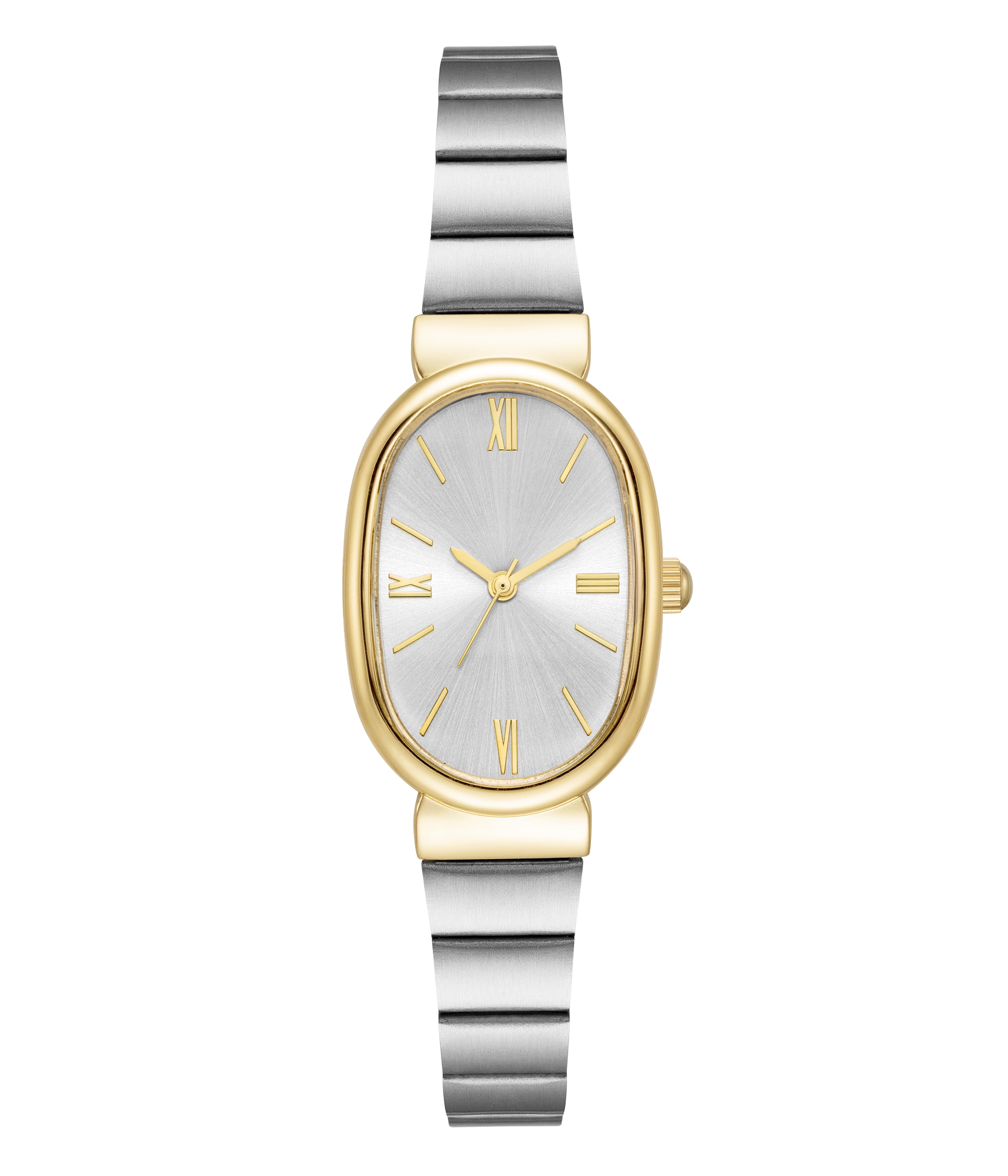Toy Watch-Two Tone Rose Gold & White Crystal Watch DJ Two-Tone Rose Gold Roman Numerals 41MM Moissanite Diamond  main image 2