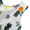 thumbnail image 6 of Summer Toddler Baby Girl Dress Sleeveless Floral Dress Sundress 4-5 Years, 6 of 10