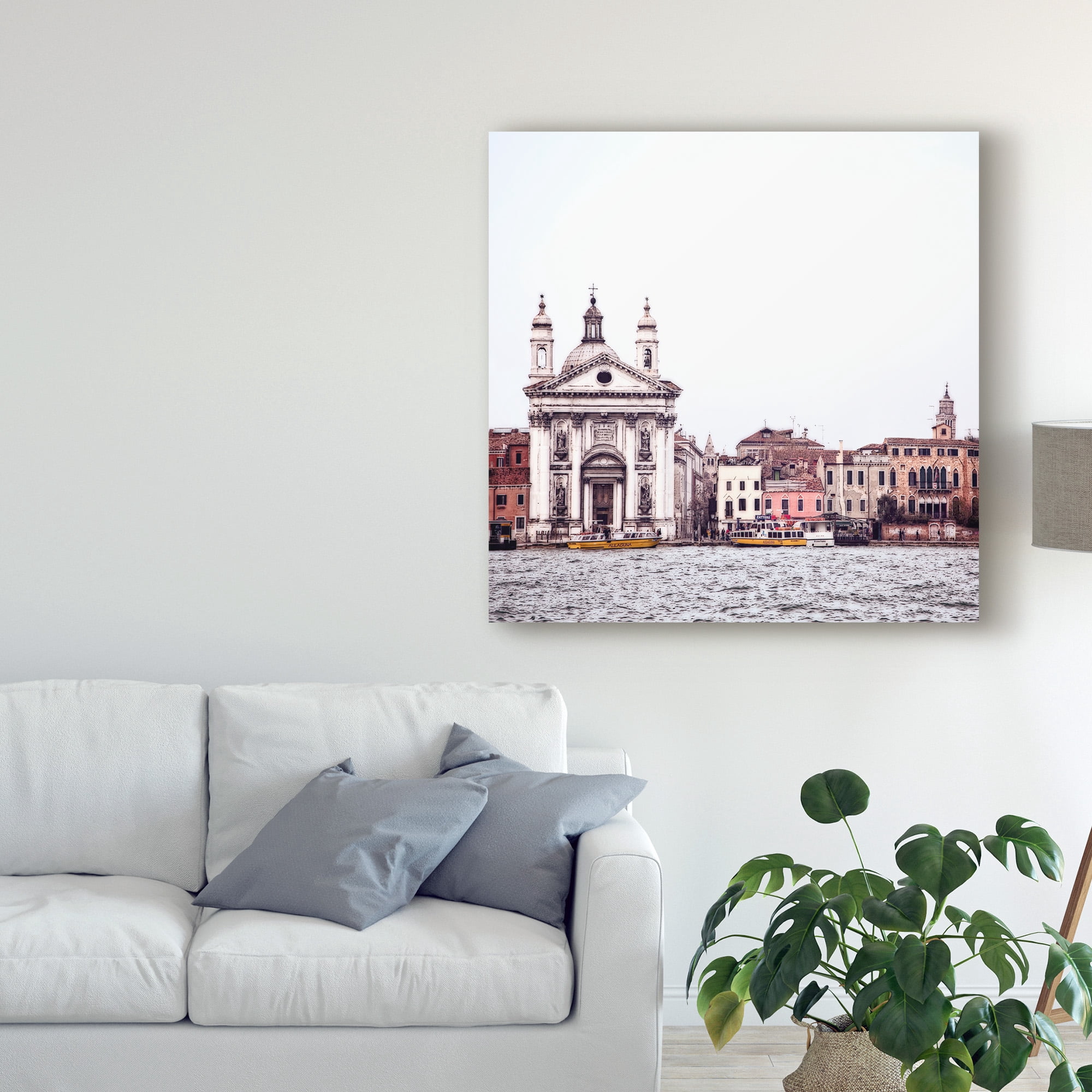 Trademark Fine Art 'Venice View III' Canvas Art by Golie Miamee