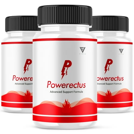 (3 Pack) Powerectus Tablets Power Ectus Maximum Strength Capsules (180 Capsules)