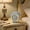 Blue BU, variant on Iumwxz Mini Desk Fan USB Rechargeable House Shaped Animation Plan Cute Portable Bedroom Office Study Youth Cooling Device 1 Piece Pink