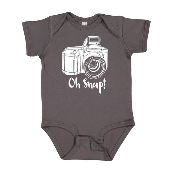 Inktastic Camera Oh Snap Boys or Girls Baby Bodysuit