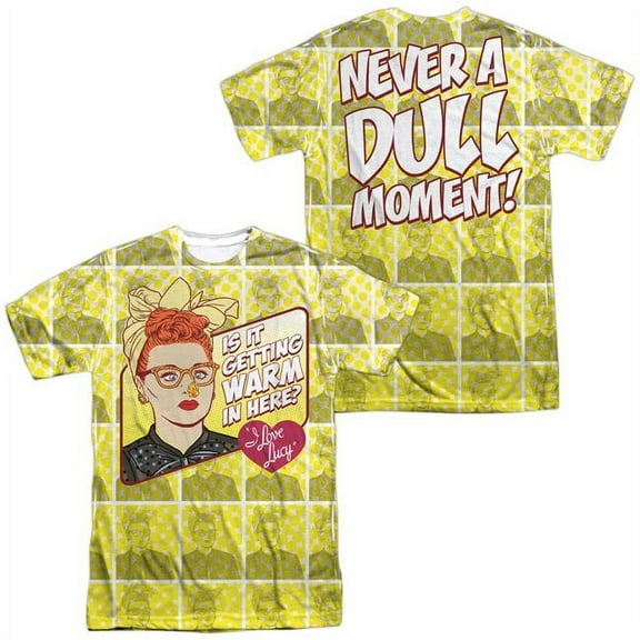 I Love Lucy - Warm All Over (Front/Back Print) - Short Sleeve Shirt - XX-Large