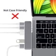 thumbnail image 4 of Adaptador de expansión Dual tipo C Ehuebsd para MacBook Pro/Air Conector USB, 4 of 8